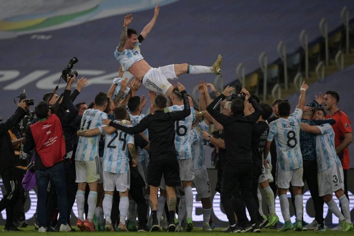 Argentina Campeón de la Copa América Brasil 2021