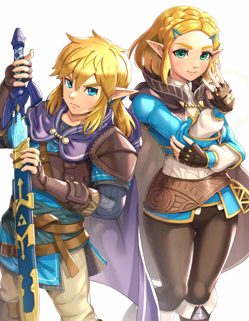Link y Zelda