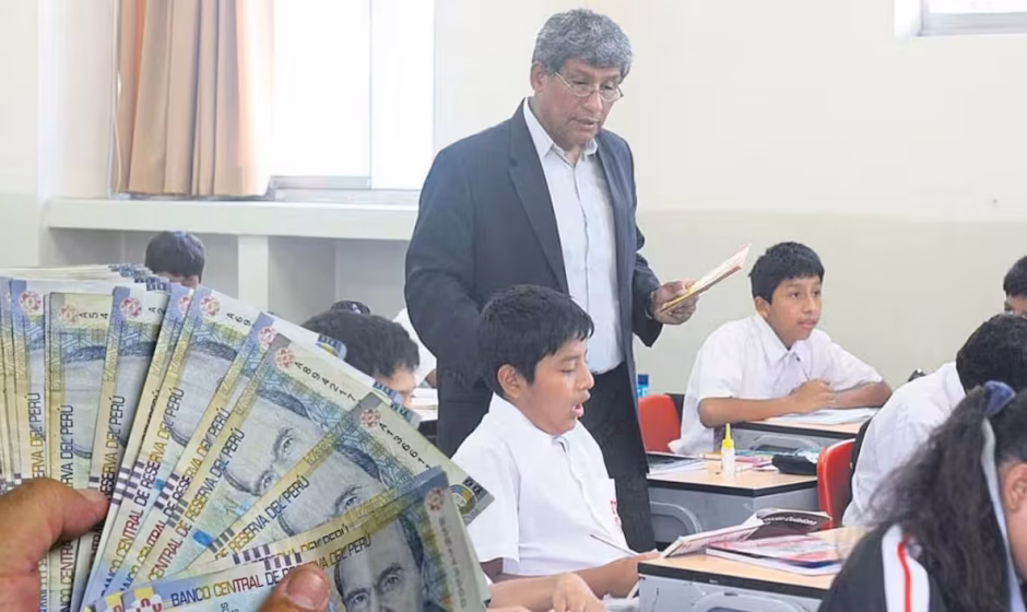 Ley 32581. Aumento de pensión a maestros jubilados